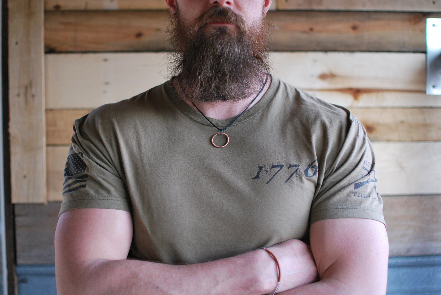 Recycled Piano Wire Circle Pendant: Musician Gift