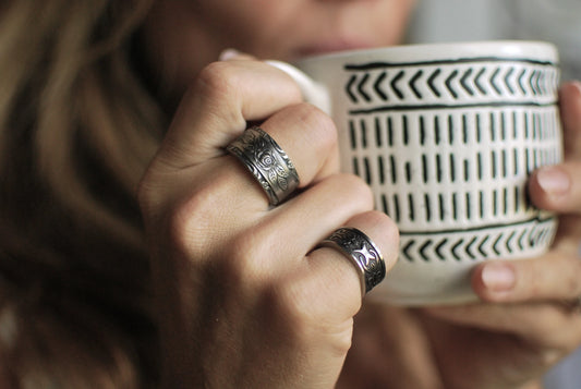 Memorial Jewelry And Keepsakes from YOUR Silverware: Band Spoon Ring
