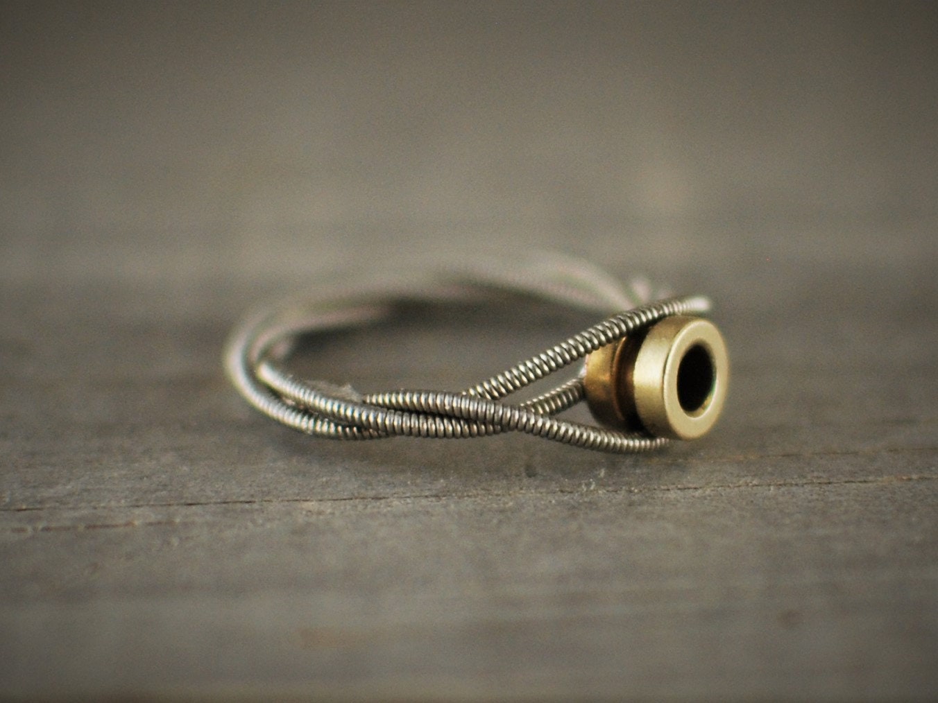 Guitar String Engagement Ring, Purity Ring, Unique Engagement Ring, Bass Guitar, Guitar String Jewelry, Guitar Gifts, Wedding Ring