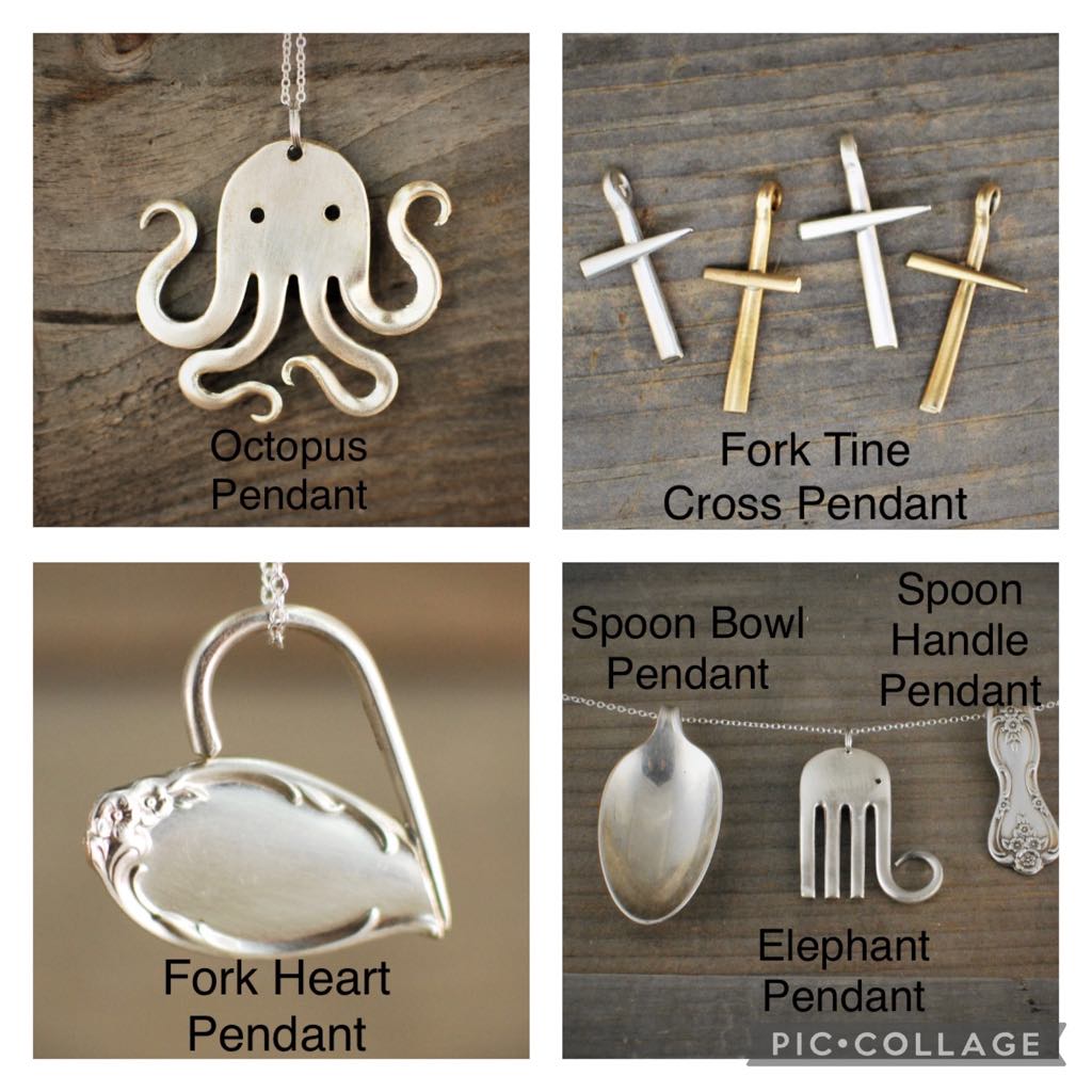 Jewelry & Gifts Made from Your Flatware