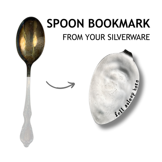 Memorial Jewelry And Keepsakes from YOUR Silverware: Spoon Bookmark