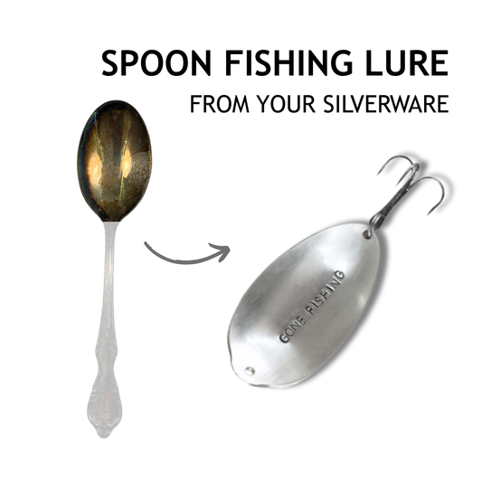 Memorial Jewelry And Keepsakes from YOUR Silverware: Spoon Fishing Lure