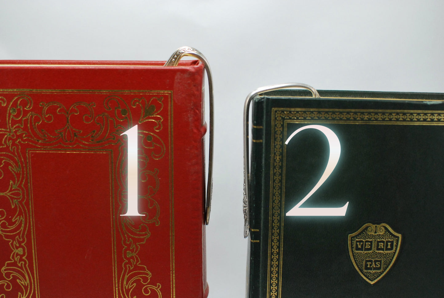 Antique Silver Spoon Bookmark –  Personalized Heirloom Gift for Book Lovers