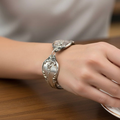 Memorial Jewelry And Keepsakes from YOUR Silverware: Spoon Handle Bracelet