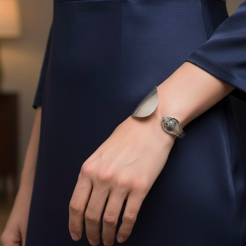 Memorial Jewelry And Keepsakes from YOUR Silverware: Spoon Cuff Bracelet