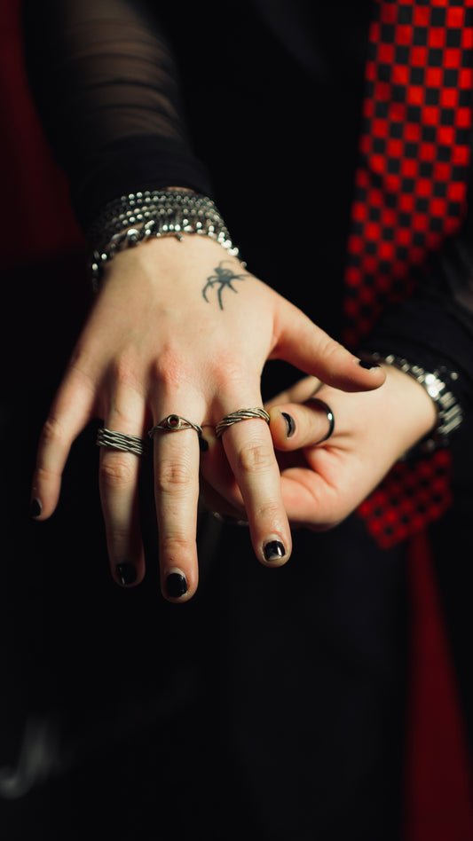 Metal Series Guitar String Rings