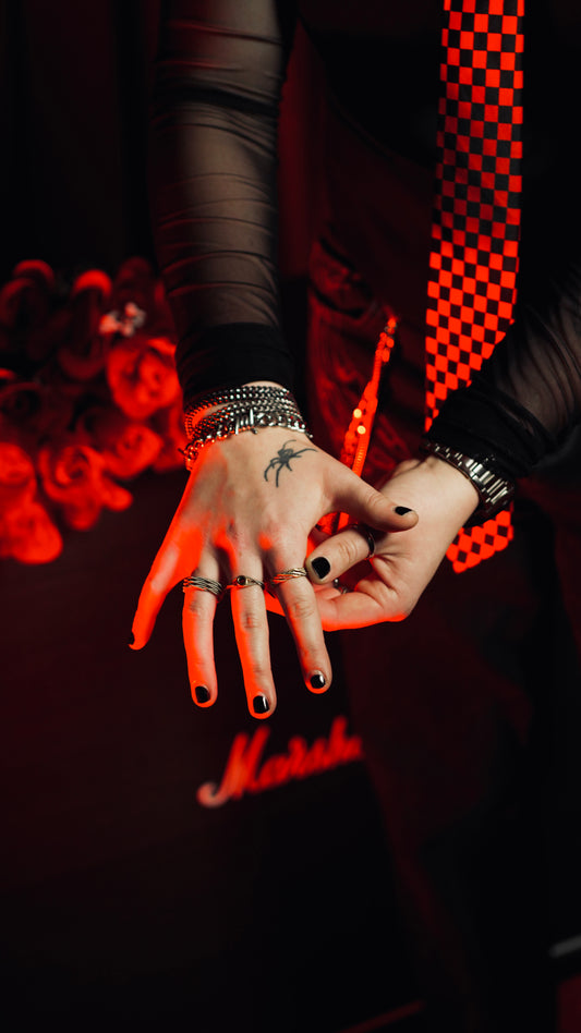 Metal Series Guitar String Rings