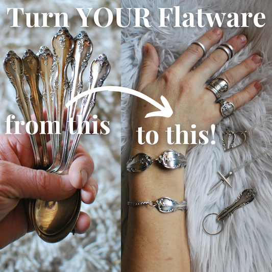 Jewelry & Gifts Made from Your Flatware