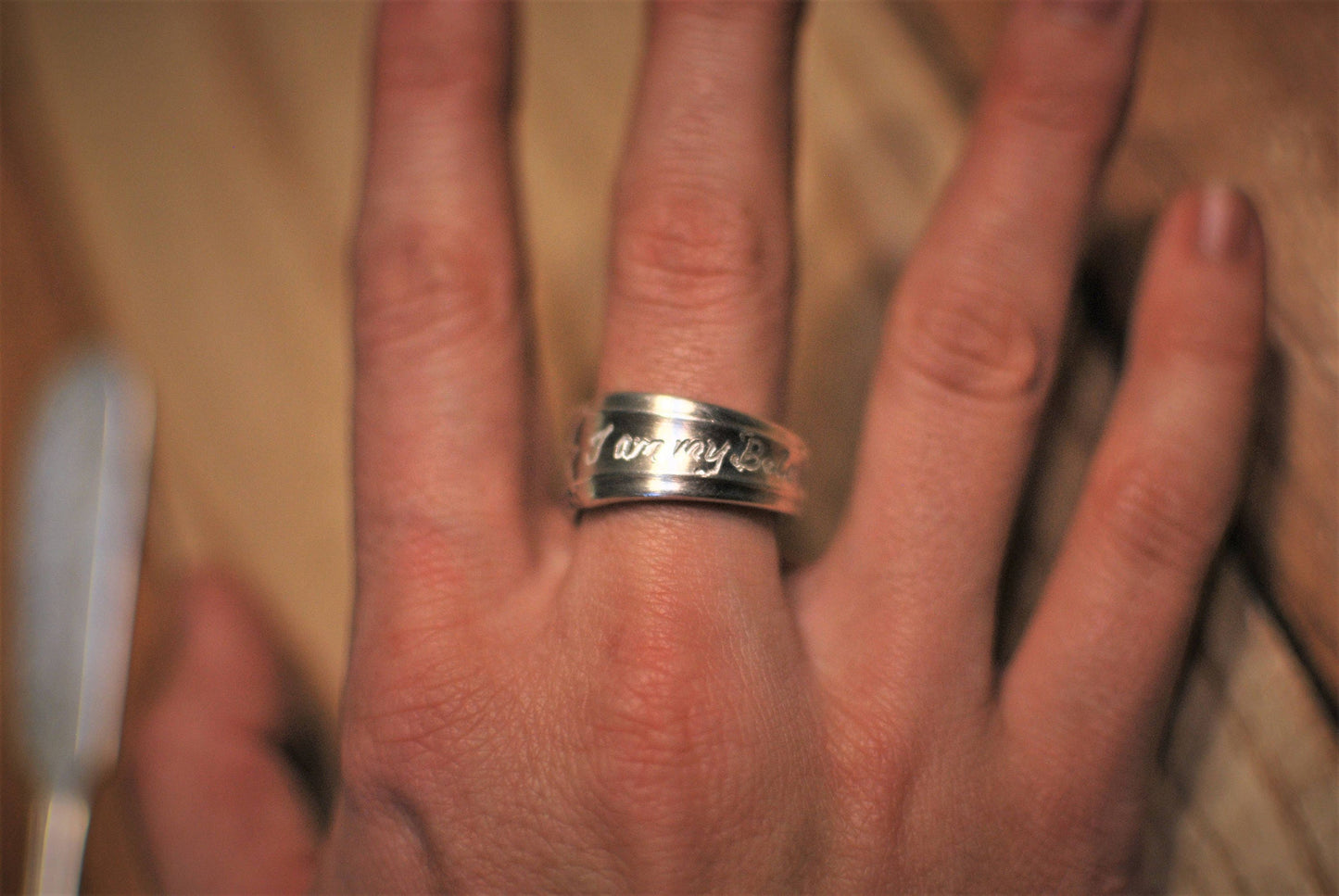 Personalized Spoon Jewelry Add-on: Purchase to Add Stamping or Engraving