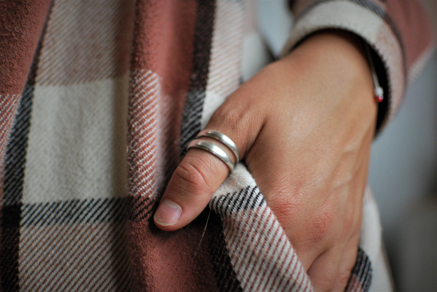 Recycled Silver Plated Fork Ring: Handcrafted Silverware Jewelry