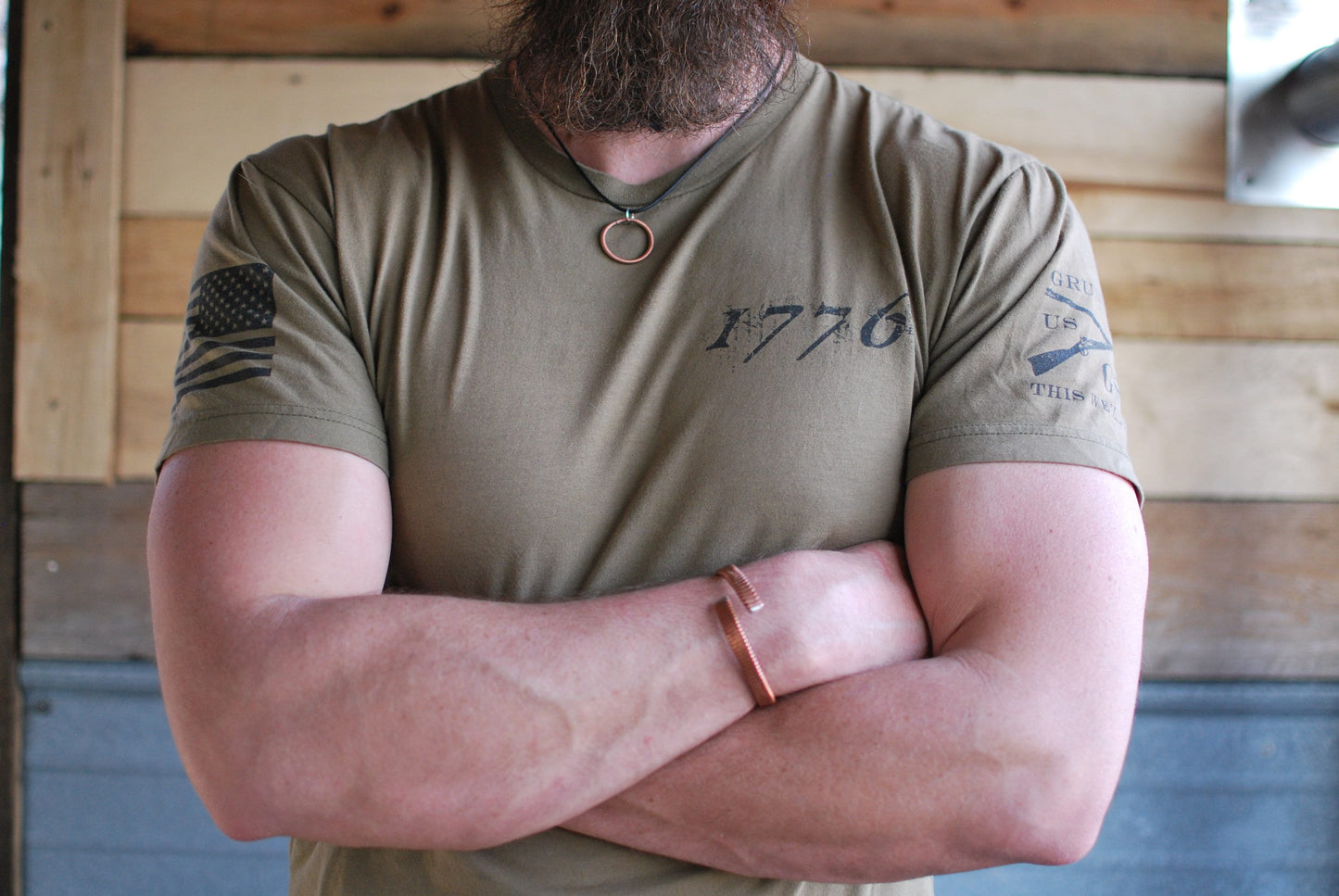 Recycled Piano Wire Circle Pendant: Musician Gift