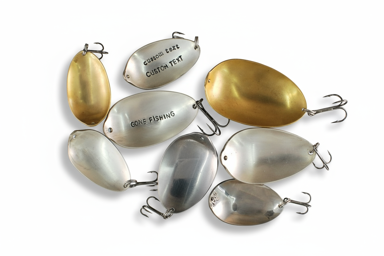 Custom Spoon Fishing Lure, Customized Fishing Lure, Spoon Lure, Fishing Lure, Personalized Fishing Lure, Fathers Day Gift, Fishing Gift