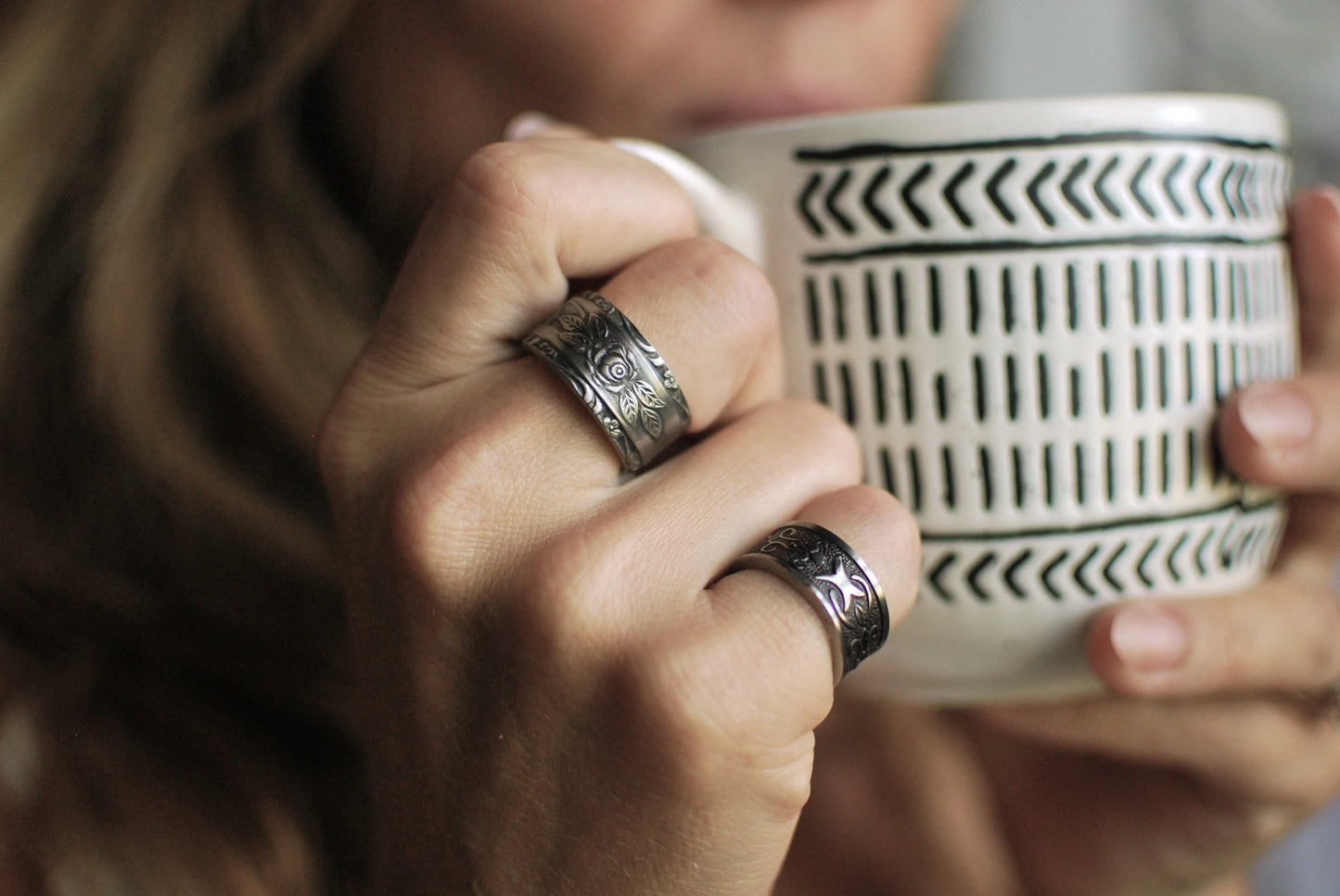 Memorial Jewelry And Keepsakes from YOUR Silverware: Band Spoon Ring