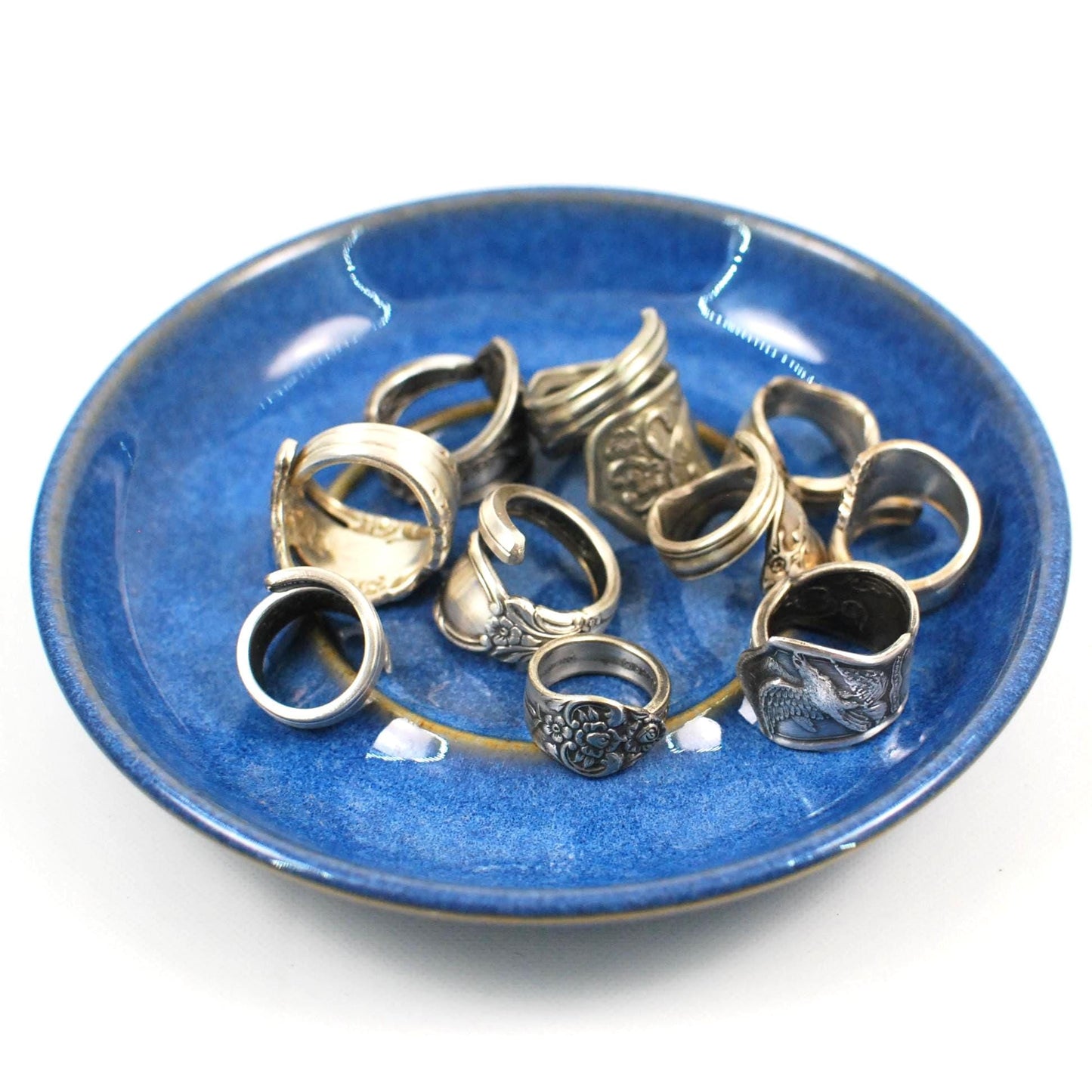 Mystery Silver Spoon Ring: Ornate Floral Silver Spoon Ring Made to Size