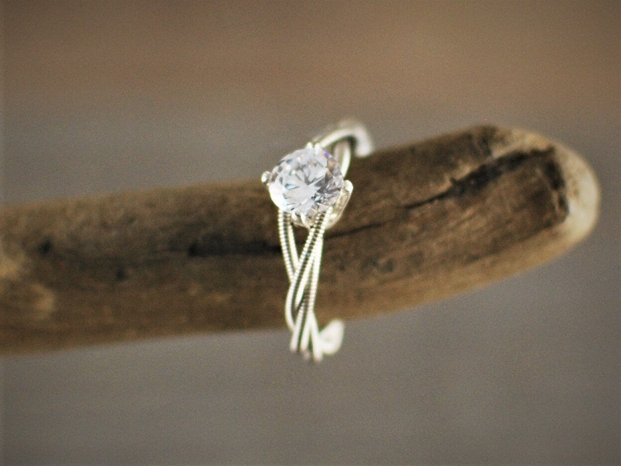 Guitar String Purity Ring, Engagement Ring, Promise Ring, Guitar String Ring, Guitar String Jewelry, Purity Rings, Unique Engagement Ring