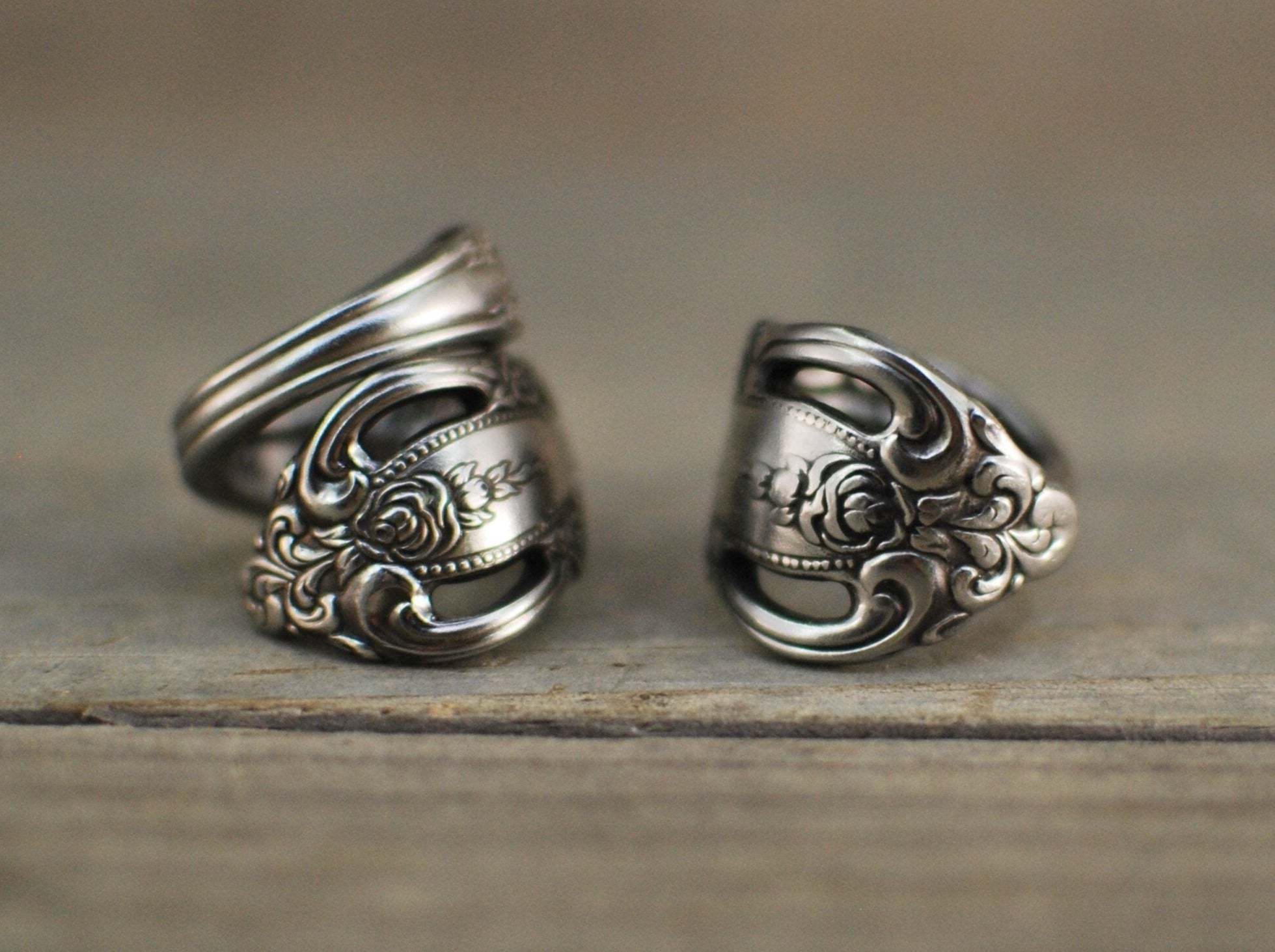 Stainless steel outlet spoon ring